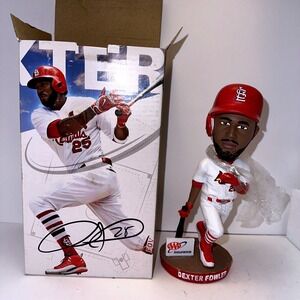 Dexter Fowler St Louis Cardinals Bobblehead MLB‎ Baseball SGA Box AAA Insurance
